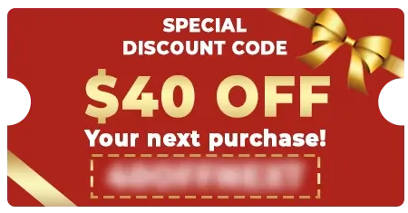 HeartAide bonus: $40 off your next purchase discount code